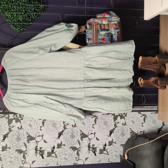 H & M Crinkle Babydoll Dress - Picture 6 of 9